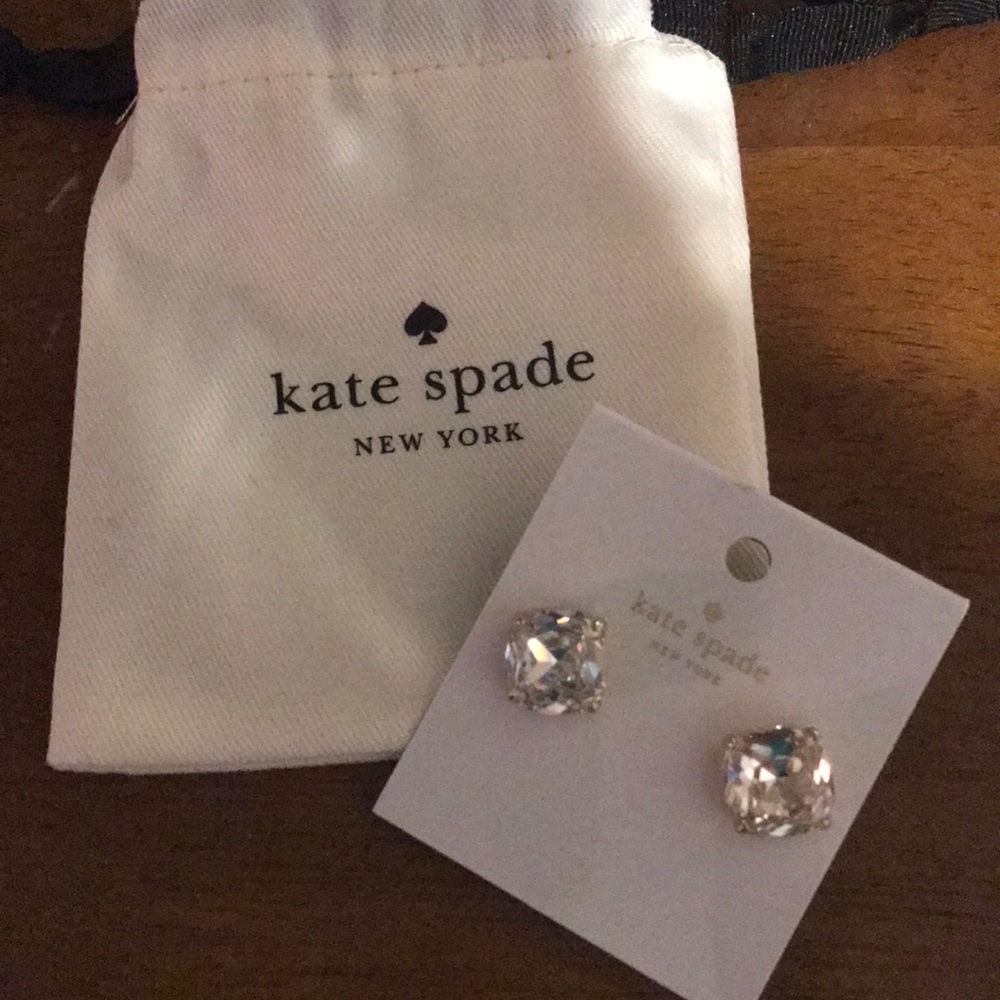 Kate Spade crystal gumdrop earrings!!